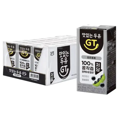 상품 이미지: 맛있는두유GT 검은콩깨, 190ml, 24개