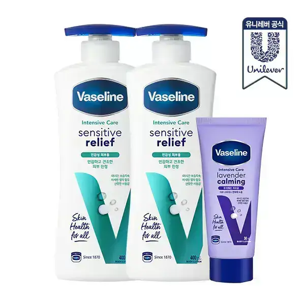 상품 이미지: [27년 9월 까지] 바세린 바디로션 400ml 2개+30ml 기획팩