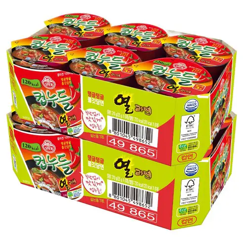 상품 이미지: 컵누들 열라면 35g, 12개