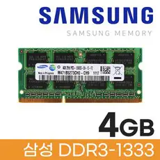 상품 이미지: 삼성 삼성전자 노트북 DDR3 4GB PC3 10600S 메모리, 1개