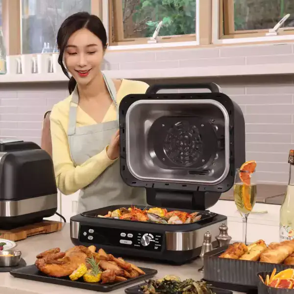 상품 이미지: 몬타 더 에어그릴 가정용 에어프라이어 대용량 전기그릴 멀티쿠커 MAF-01A-17V1