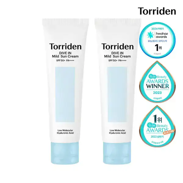 상품 이미지: [1+1] 다이브인 무기자차 마일드 선크림 60ml