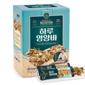 상품 이미지: 호정가 하루영양바 (20개입) / 견과류 가득 프리미엄 뉴트리션바