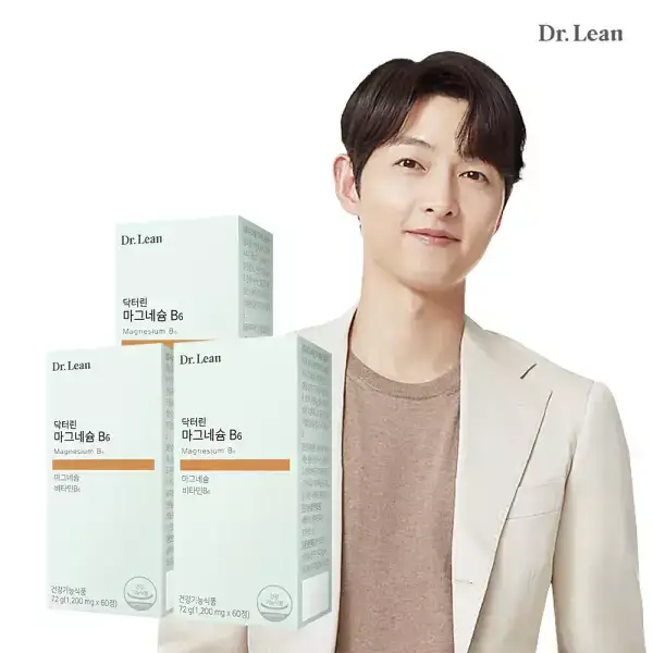 상품 이미지: 닥터린 쌀 발효 고함량 마그네슘 B6 60정 x 3박스 / 눈떨림 영양제