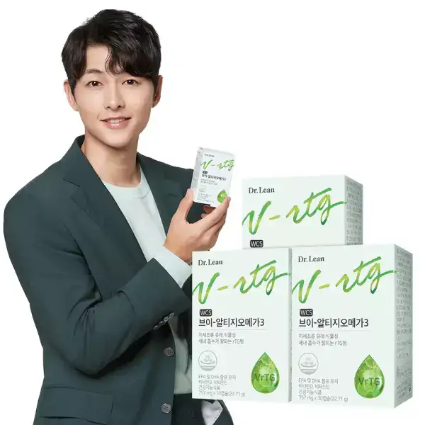 상품 이미지: 닥터린 송중기 초임계 식물성 알티지 오메가3  브이 오메가3 x 3박스