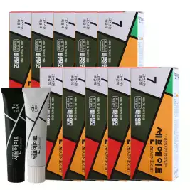 상품 이미지: 세븐에이트 새치 염색약 10개세트+염색도구 2개+탈모샴푸 200ml 7~8분만에 염색되는 동성제약의 기술력
