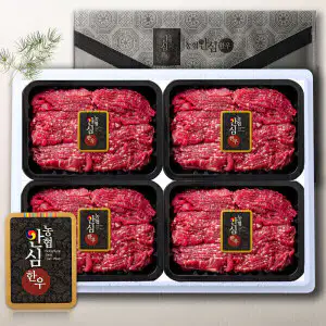 상품 이미지: 농협안심한우 1등급 실속형 1.2KG/1.6KG 불고기 국거리 추석사전예약(출발일지정) 선물세트