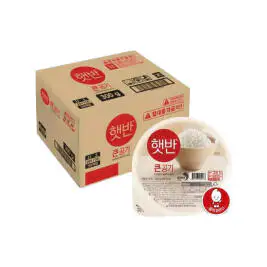 상품 이미지: [CJ] 햇반 큰공기 300g, 30입, 1개