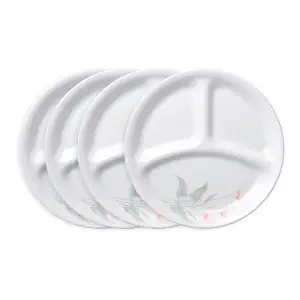 상품 이미지: 대구백화점 코렐(Corelle)코렐백합 삼절접시(대) 4p