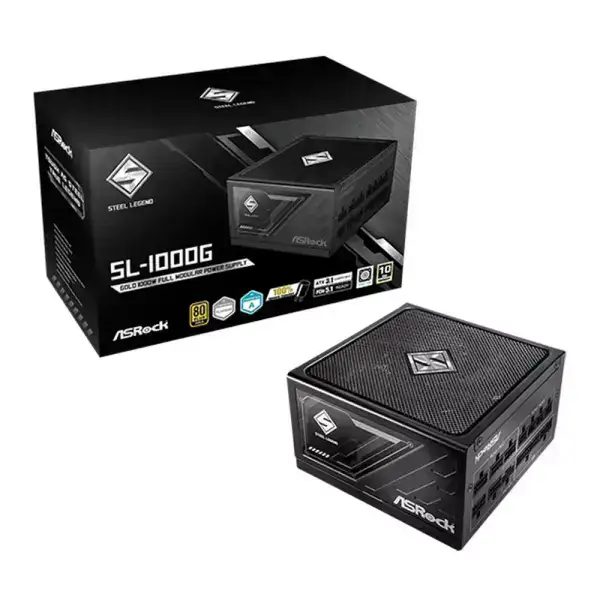 상품 이미지: ASRock 스틸레전드 SL-1000G 80PLUS골드 풀모듈러 ATX3.1